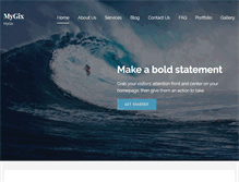Tablet Screenshot of mygix.com